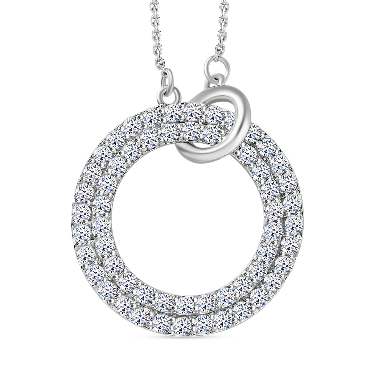 LUXURIANT DIAMOND - Lab Grown Diamant SI-GH Halskette ca. 43+5 cm 925 Silber ca. 1.00 ct