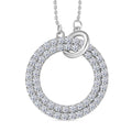 LUXURIANT DIAMOND - Lab Grown Diamant SI-GH Halskette ca. 43+5 cm 925 Silber ca. 1.00 ct