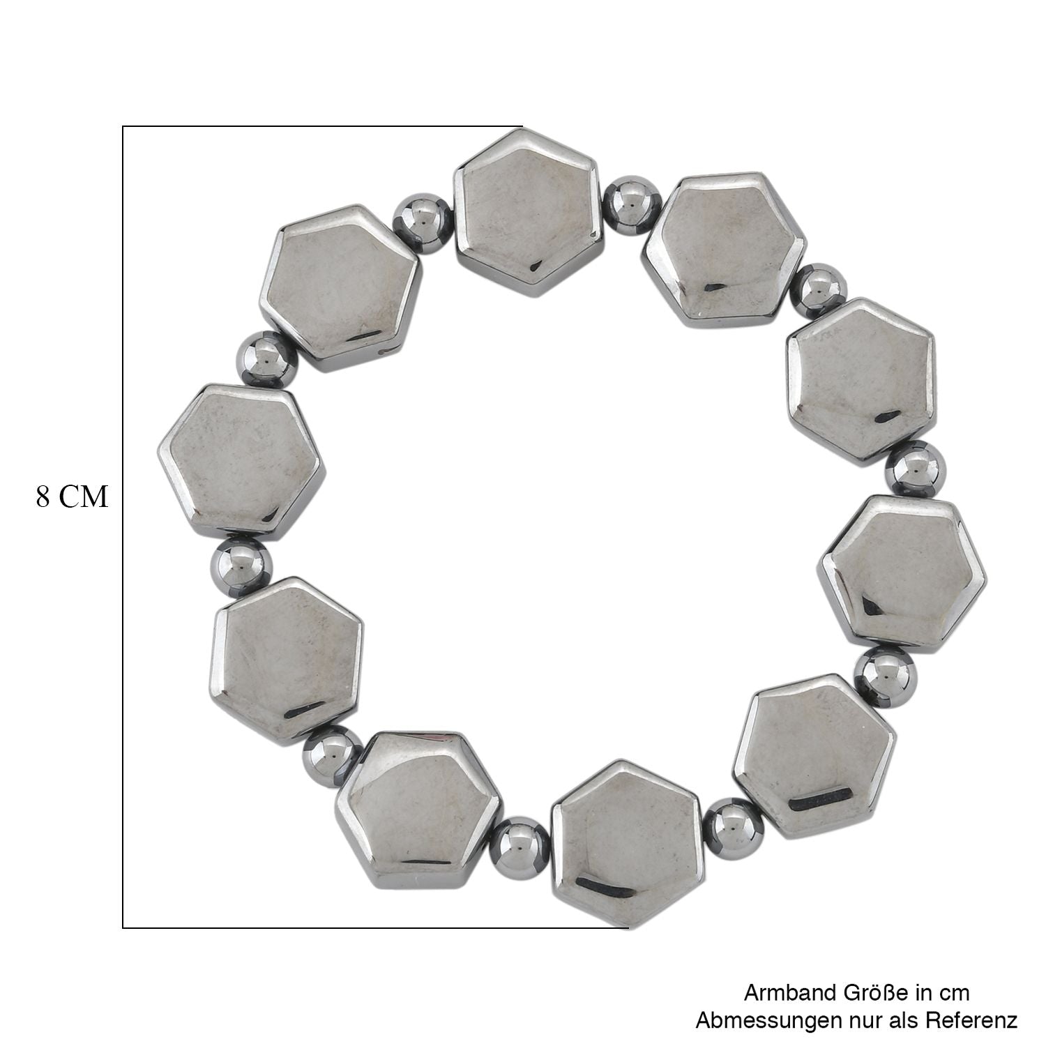 Terahertz Armband Flexibel cm ca. 180.00 ct