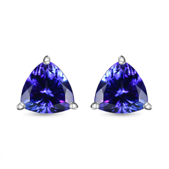 Rhapsody AAAA Tansanit Ohrringe 950 Platin ca. 2,33 ct.