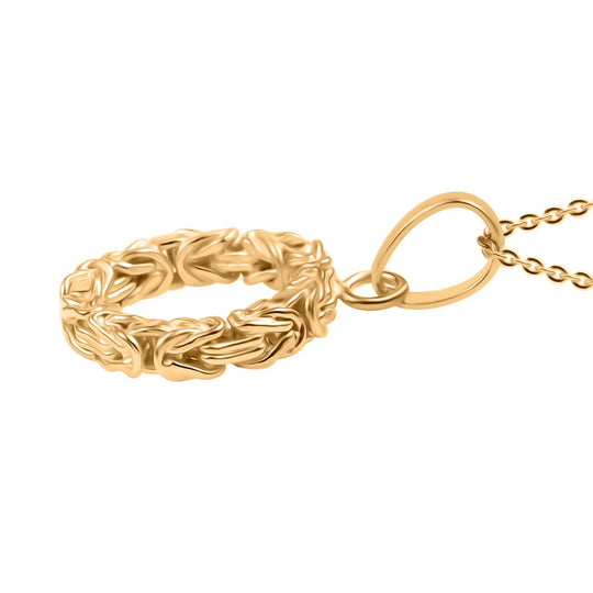 925 Silber 750 Gelbgold Vermeil Anhänger