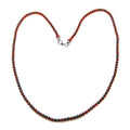 Bernstein Halskette ca. 53.25 cm 925 Silber