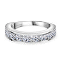Lab Grown Diamant VS-EF SGL zertifiziert Ring 925 Silber rhodiniert (Größe 17.00) ca. 1.50 ct