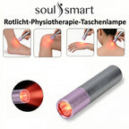 SOULSMART - Terralicht - Rotlichttherapie zur Schmerzlinderung, inkl. 2 wiederaufladbare Batterien