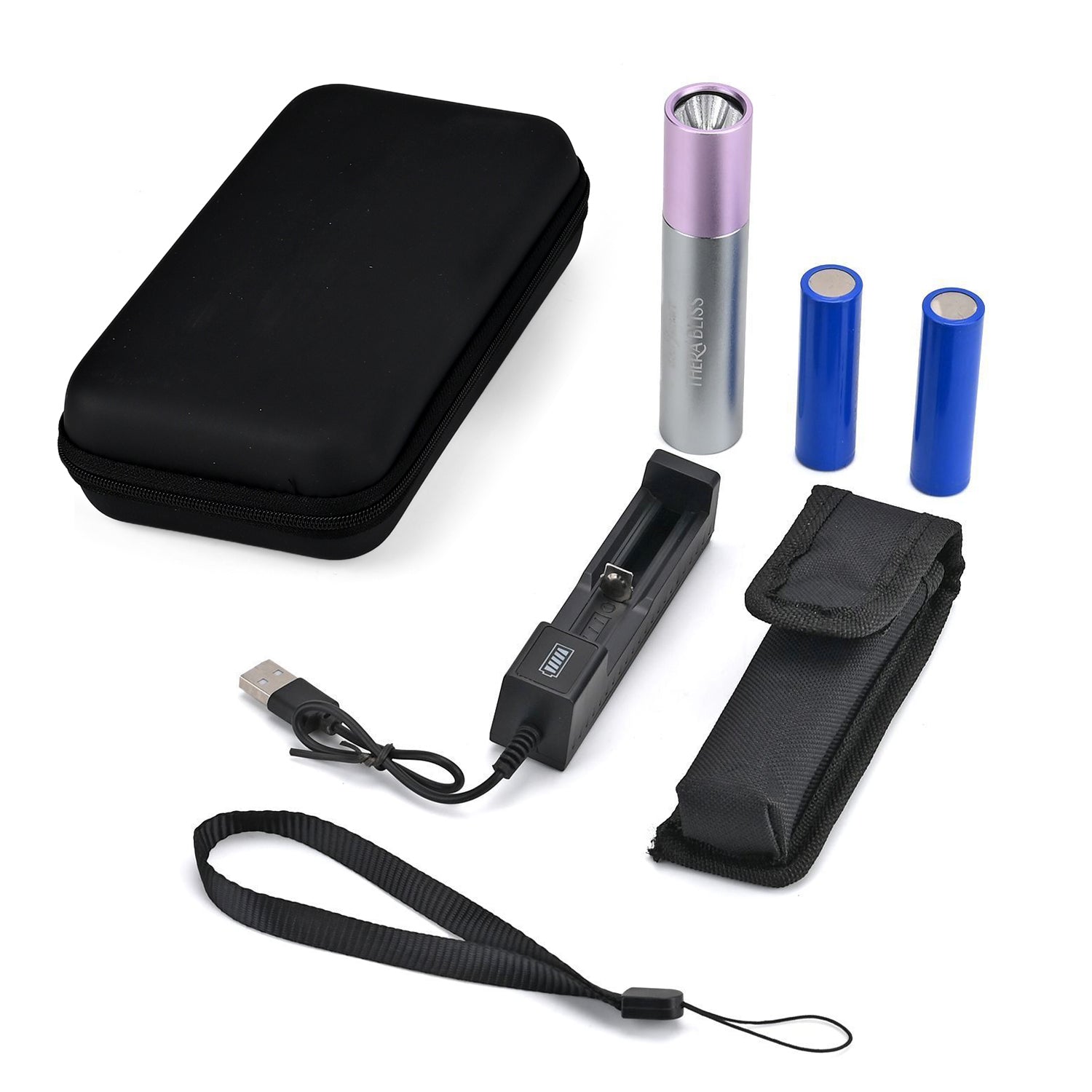 SOULSMART - Terralicht - Rotlichttherapie zur Schmerzlinderung, inkl. 2 wiederaufladbare Batterien