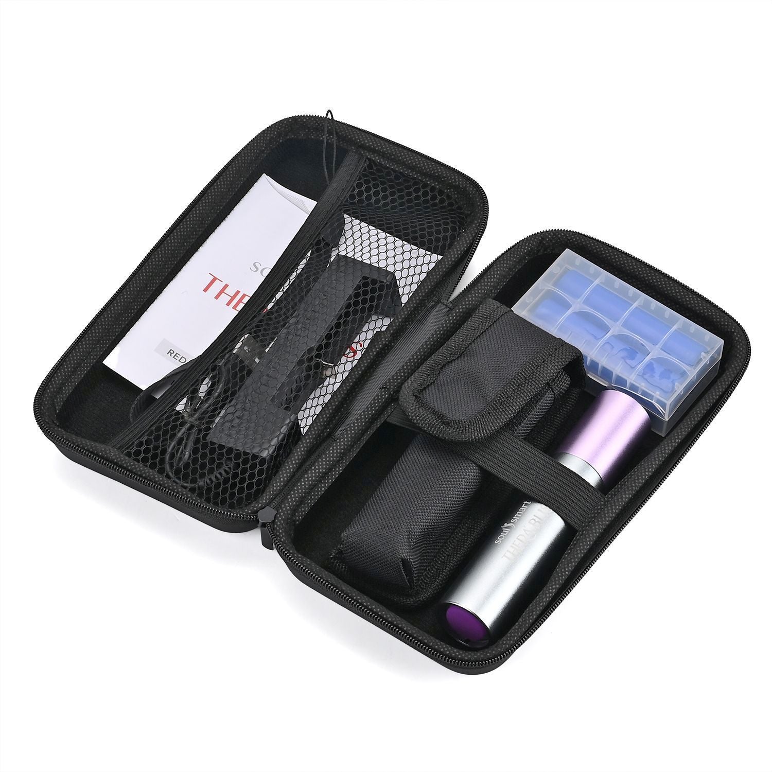 SOULSMART - Terralicht - Rotlichttherapie zur Schmerzlinderung, inkl. 2 wiederaufladbare Batterien