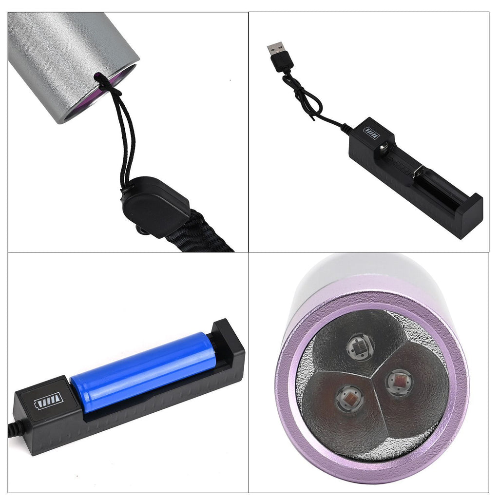 SOULSMART - Terralicht - Rotlichttherapie zur Schmerzlinderung, inkl. 2 wiederaufladbare Batterien