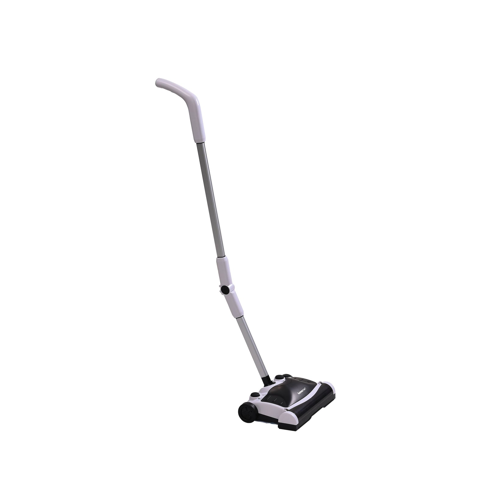 Homesmart Elektrischer Power-Sweeper mit Wischfunktion, kabellos, 2 Geschwindigkeiten, 250 ml Staubbehälter, 29x20x109 cm, Wiederaufladbar