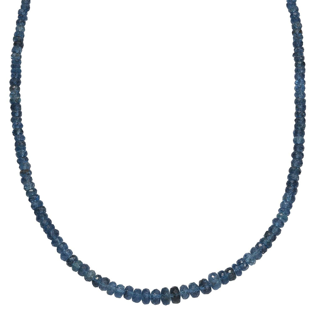Rhapsody AAAA Santamaria Aquamarin Halskette ca. 45 cm 950 Platin ca. 65,00 ct.