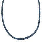 Rhapsody AAAA Santamaria Aquamarin Halskette ca. 45 cm 950 Platin ca. 65,00 ct.