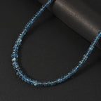 Rhapsody AAAA Santamaria Aquamarin Halskette ca. 45 cm 950 Platin ca. 65,00 ct.