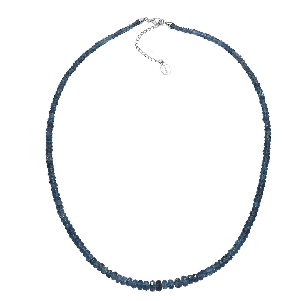 Rhapsody AAAA Santamaria Aquamarin Halskette ca. 45 cm 950 Platin ca. 65,00 ct.