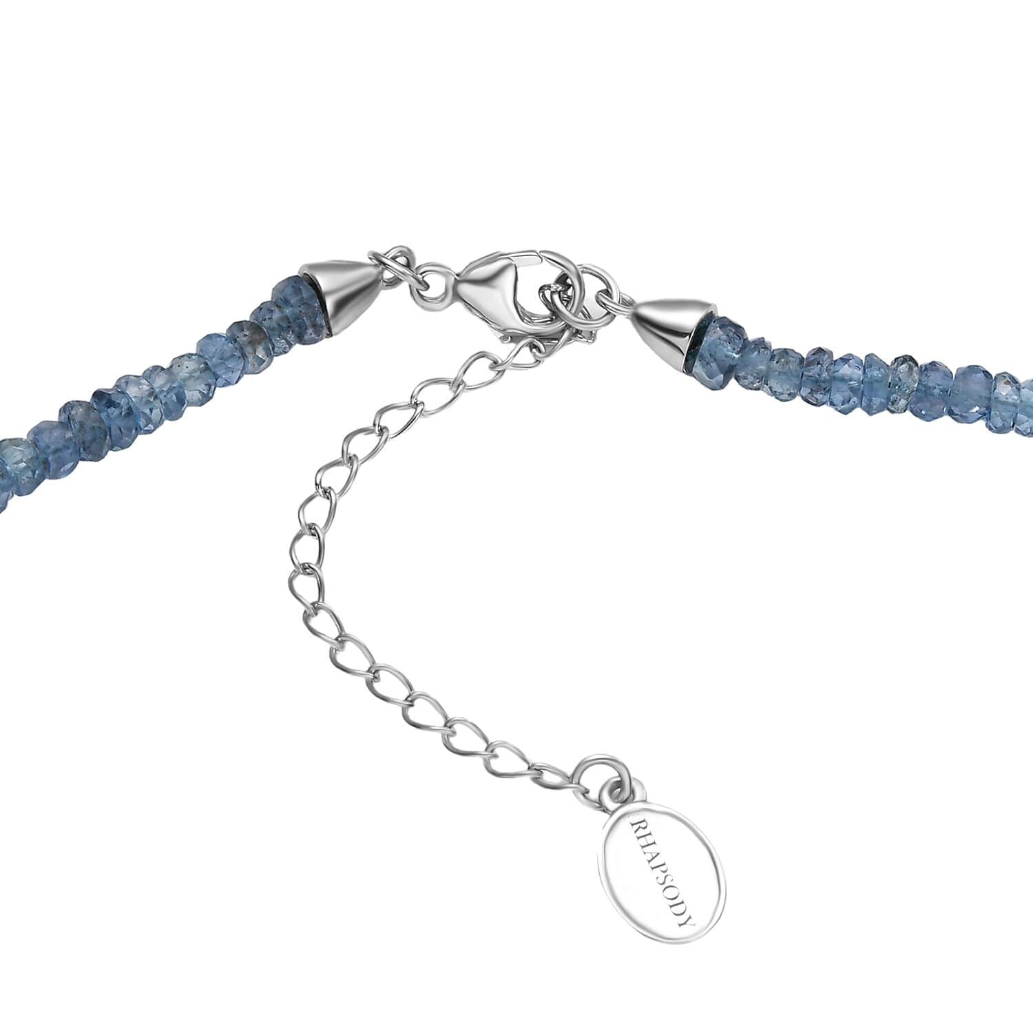 Rhapsody AAAA Santamaria Aquamarin Halskette ca. 45 cm 950 Platin ca. 65,00 ct.