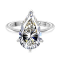 Lab Grown Diamant IGI Zertifiziert VS-GH Ring 950 Platin (10-15 Tage Liefertag) (Größe 16.00) ca. 5.00 ct
