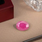 Mozambique Ruby Oval 9x7 Faceted Cut 3A 2.00 Ct