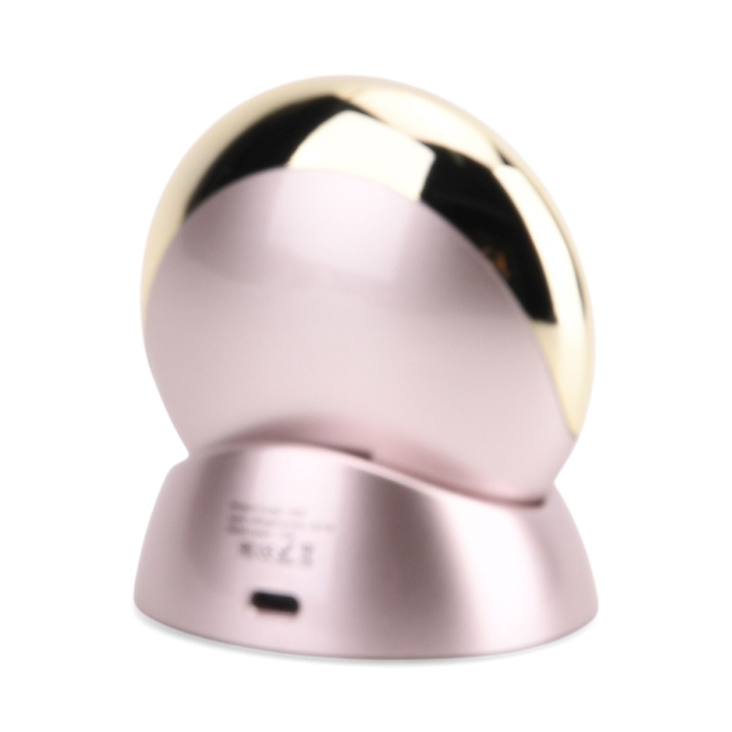 BEAUTECH - RF EMS Beauty-Gerät, 3 Modi, 3 Intensitätsstufen, Vibration, Aluminiumlegierung, mit Ladebasis, 80x77x36?mm, Silber