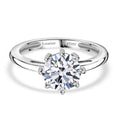 LUXURIANT DIAMOND - Lab Grown Diamant (Oktillion-schnitt) IGI zertifiziert VS-EF Ring 950 Platin (Größe 18.00) ca. 2.00 ct
