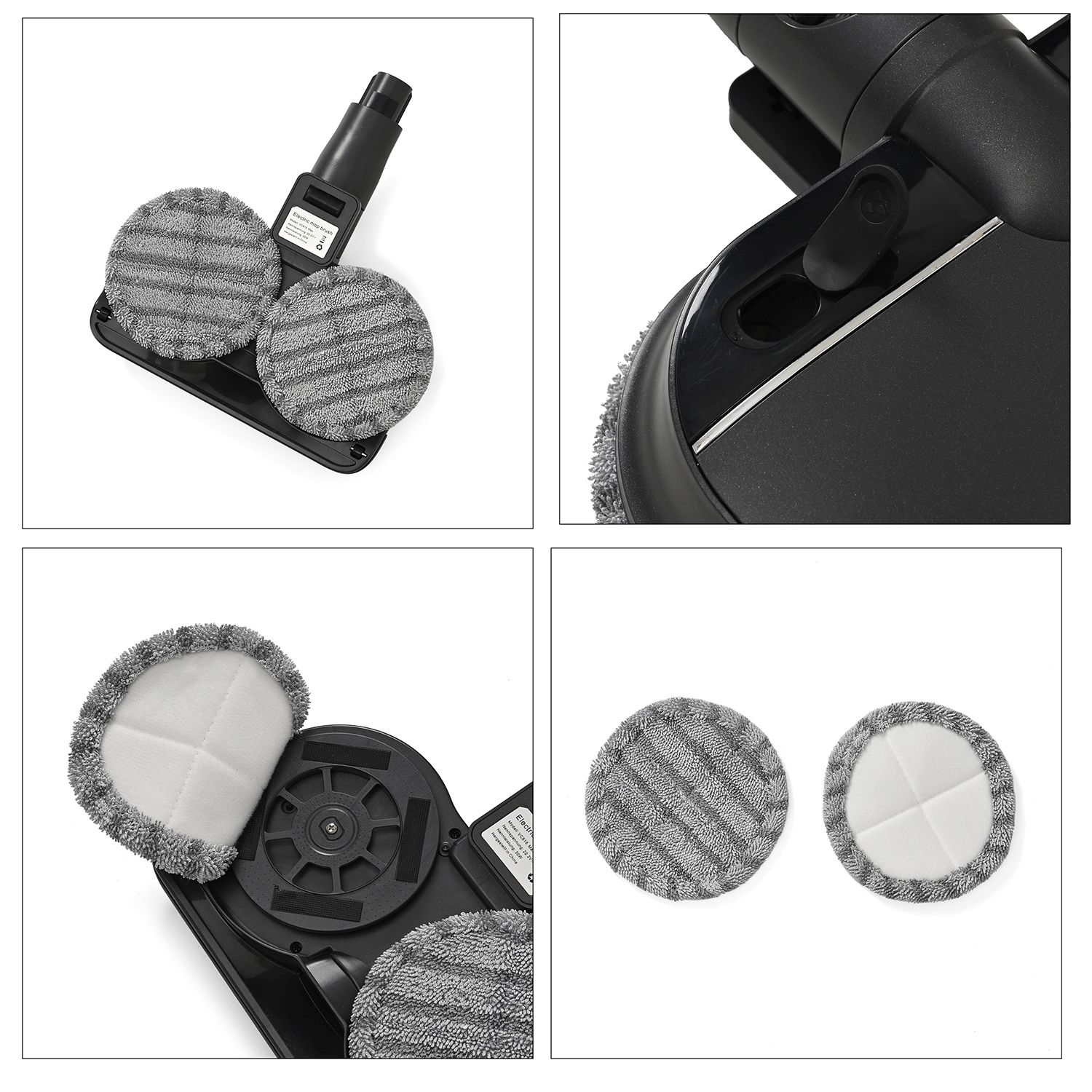 Homesmart - Kabelloser Staubsauger aus ABS, 0,6 L Kapazität, 23 x 24,5 x 114,3 cm, mit Zubehörset