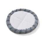 Ersatz Moppkopf Set für Staubsauger, 2 Stück, Mikrofaser Mischung, Grau