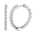 New York Kollektion - LUXURIANT DIAMOND Lab Grown Diamant SI1-SI2-GH Ohrringe 925 Silber ca. 1.50 ct