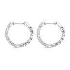New York Kollektion - LUXURIANT DIAMOND Lab Grown Diamant SI1-SI2-GH Ohrringe 925 Silber ca. 1.50 ct