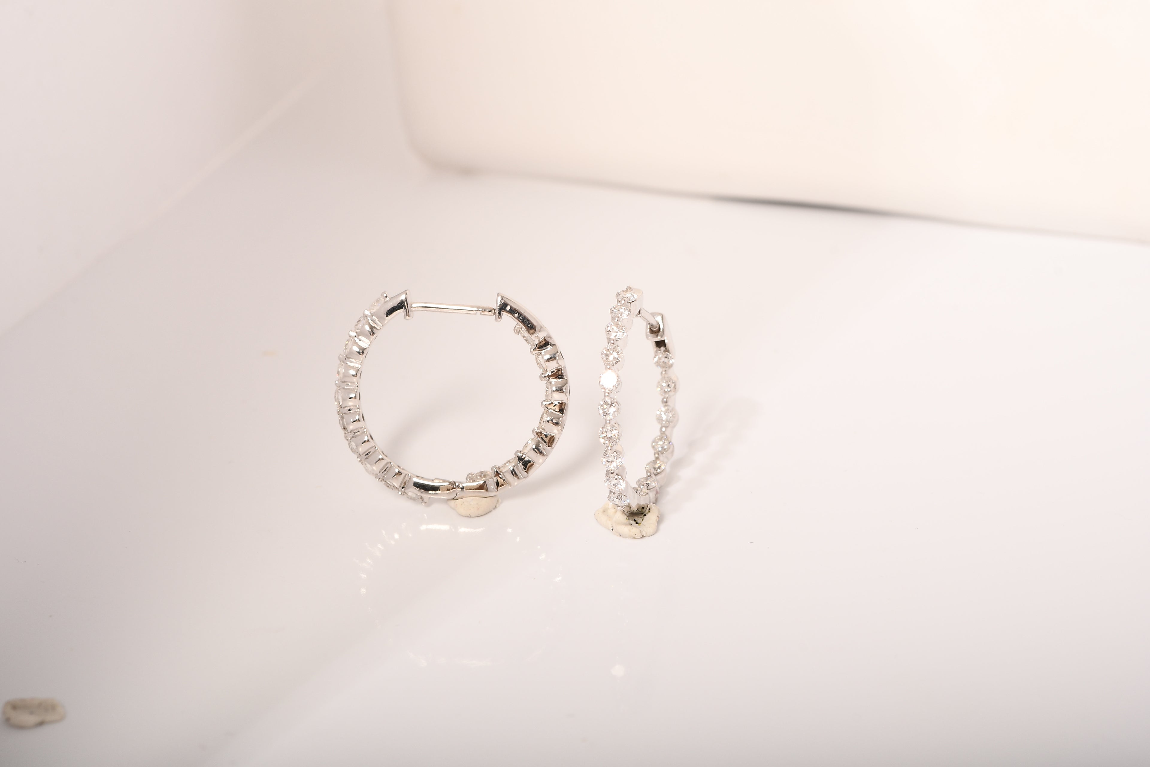 New York Kollektion - LUXURIANT DIAMOND Lab Grown Diamant SI1-SI2-GH Ohrringe 925 Silber ca. 1.50 ct