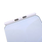 Smart Handle Bar Körperfettwaage mit ITO-Oberfläche, aus gehärtetem Glas, 300x300x26 mm, Weiß