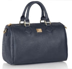Guy Laroche Ladies Trunk Bag Double Handles Shoulder Strap 10 x 17 x 21cm Blau