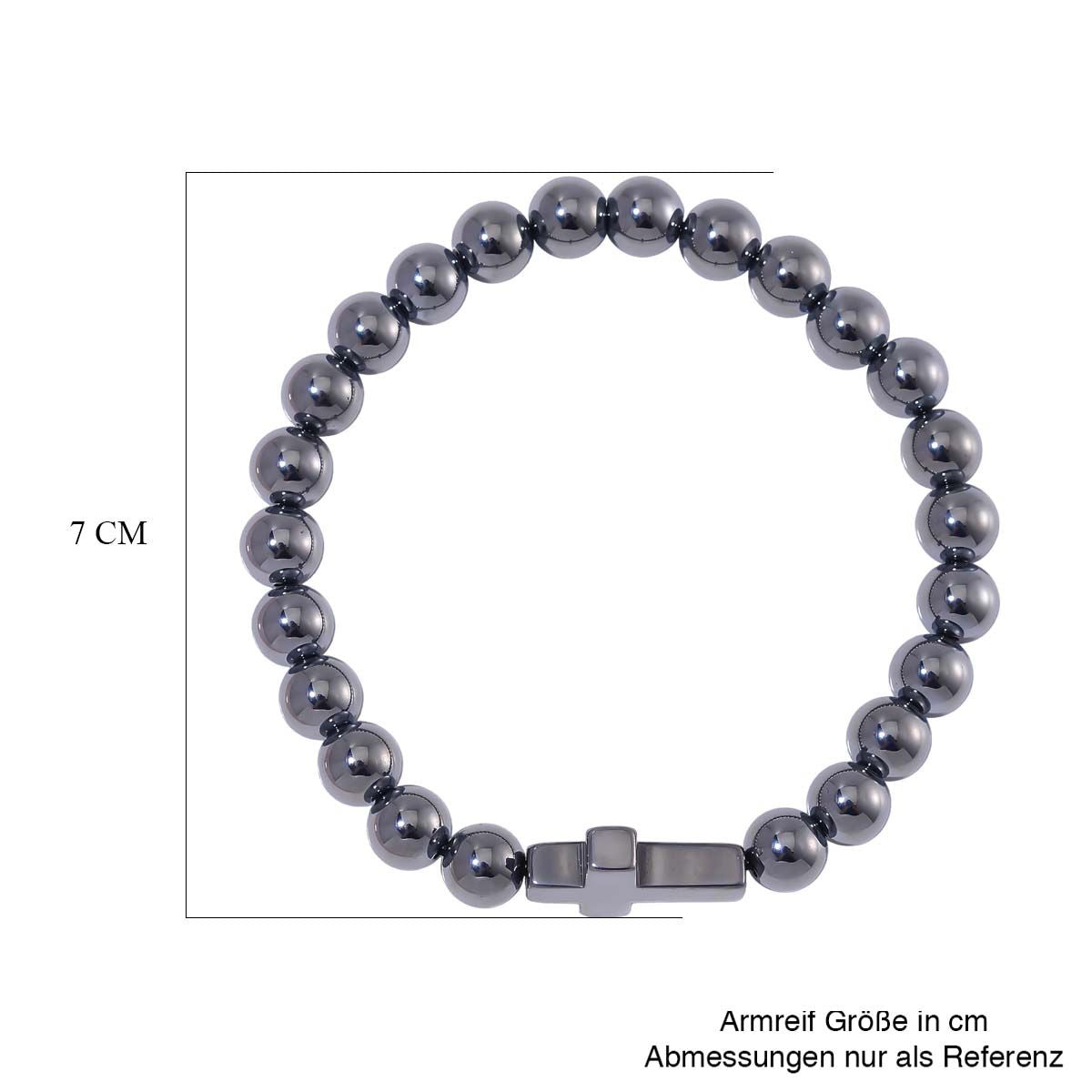 Terahertz Armband Flexibel ca. 76.50 ct