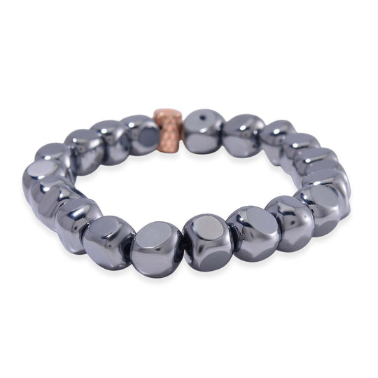 Terahertz Armband Flexibles Messing rosévergoldet ca. 125,00 ct.