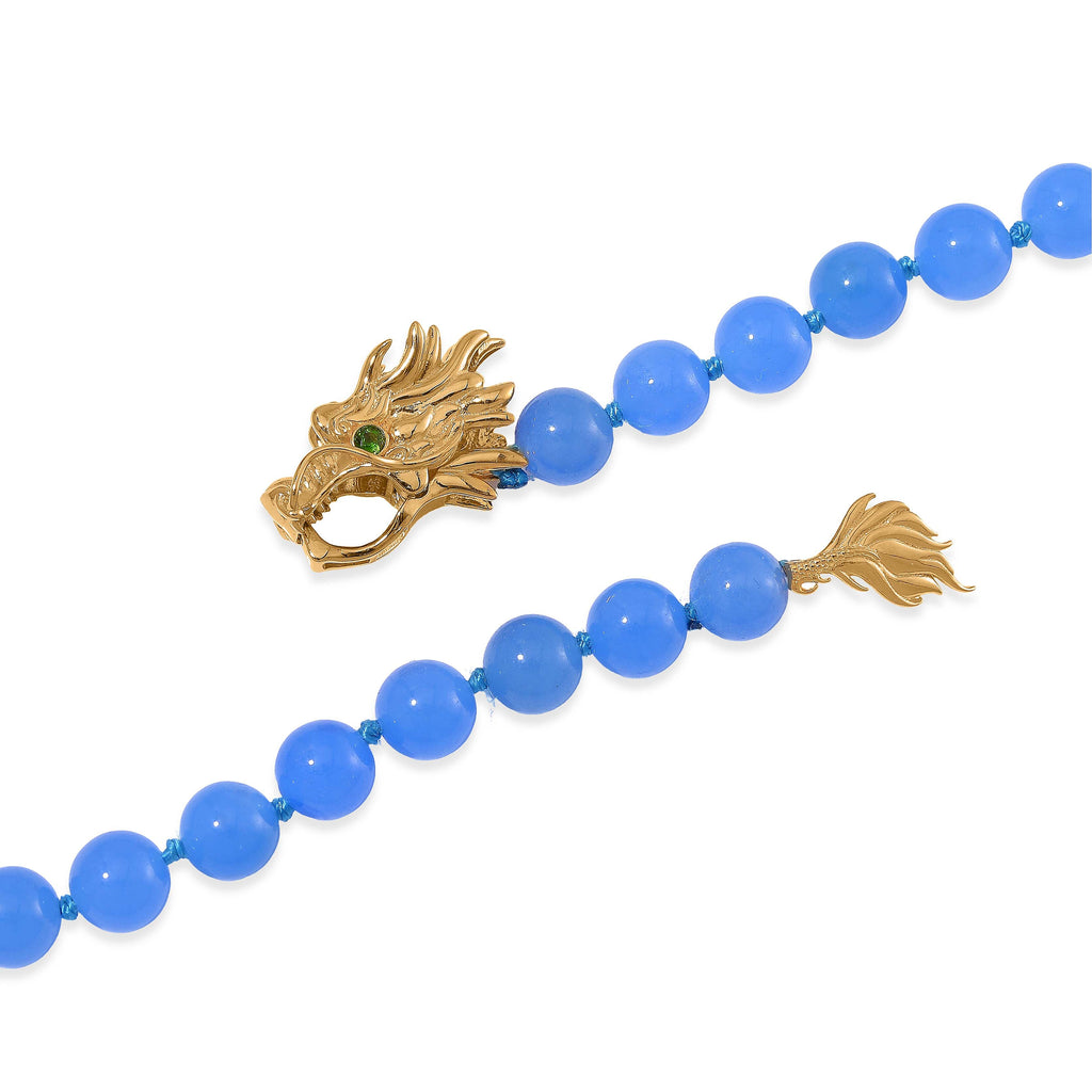 Blaue Jade, Roter Granat Halskette ca. Flexibles cm 925 Silber 750 Gelbgold Vermeil  ca. 218.53 ct