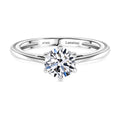 LUXURIANT DIAMOND - Lab Grown Diamant VS-EF IGI zertifiziert Ring 950 Platin (Größe 16.00) ca. 1.00 ct