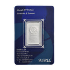 999 Silber Silberbarren Rechteckig 5,00g