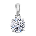 LUXURIANT DIAMOND - Lab Grown Diamant SI Anhänger 375 Gelb Gold ca. 1.00 ct