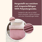 Dunkelrosa und Beige