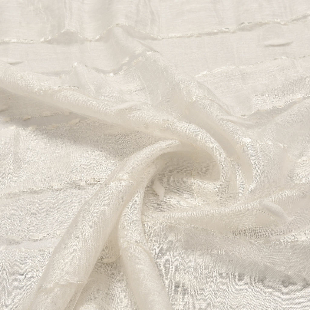 Modal-Seide-Schal, Streifendesign, 175x60 cm, Lila