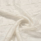 Modal-Seide-Schal, Streifendesign, 175x60 cm, Lila