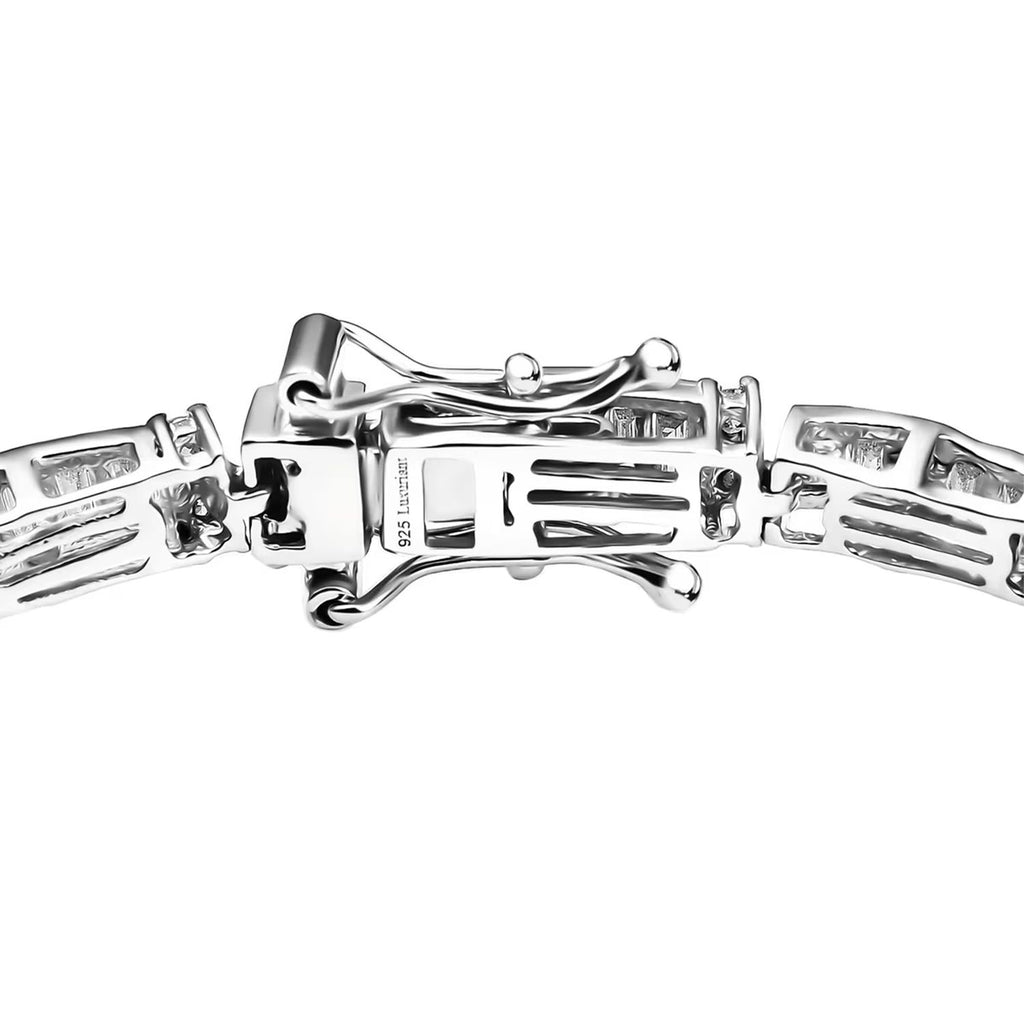 LUXURIANT DIAMOND - Lab Grown Diamant SI-GH Armband ca. 18.5 cm 925 Silber Rhodiniert (10-15 Werktage Lieferzeit) ca. 4.00 ct