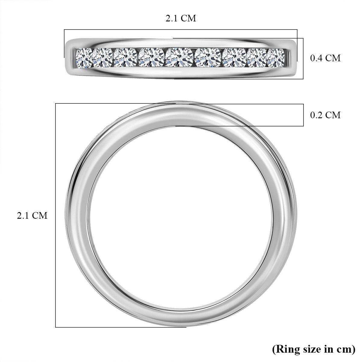 Rhodium-Überzug