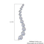 LUXURIANT DIAMOND - Lab Grown Diamant VS-EF SGL zertifiziert Anhänger 950 Platin ca. 1,00 ct.