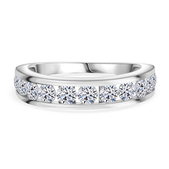 LUXURIANT DIAMOND - Lab Grown Diamant VS-EF SGL zertifiziert Ring 950 Platin (Größe 19.00) ca. 2.00 ct