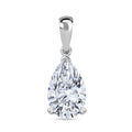 LUXURIANT DIAMOND - Lab Grown Diamant VS-EF IGI zertifiziert Anhänger 950 Platin ca. 3,00 ct.