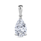 LUXURIANT DIAMOND - Lab Grown Diamant VS-EF IGI zertifiziert Anhänger 950 Platin ca. 3,00 ct.