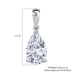 LUXURIANT DIAMOND - Lab Grown Diamant VS-EF IGI zertifiziert Anhänger 950 Platin ca. 3,00 ct.