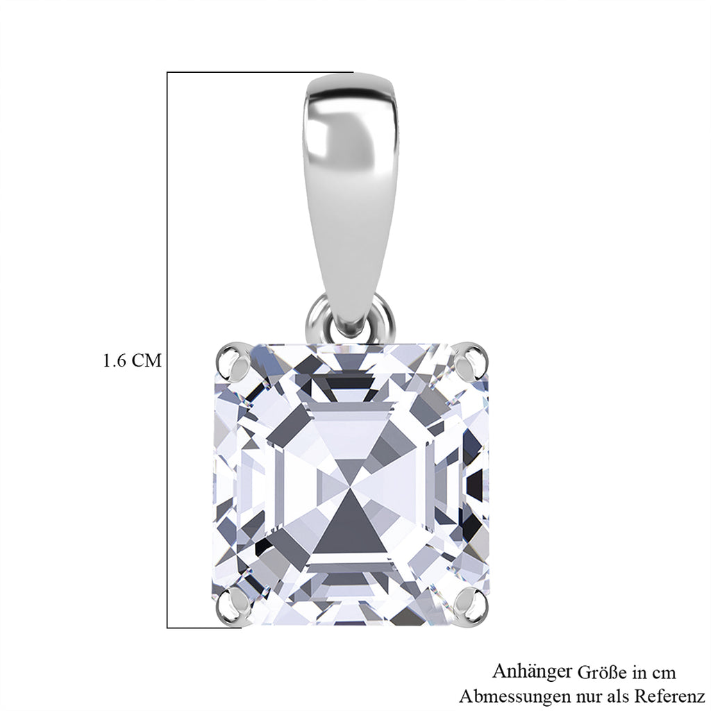LUXURIANT DIAMOND - Lab Grown Diamant VS-EF IGI zertifiziert Anhänger 950 Platin ca. 3,00 ct.