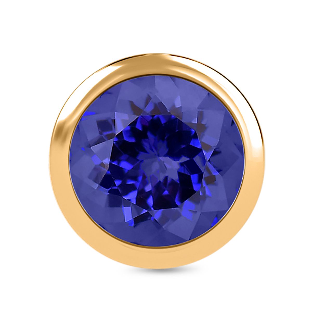 AAAA Tansanit Anhänger 585 Gold ca. 0,90 ct.