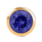 AAAA Tansanit Anhänger 585 Gold ca. 0,90 ct.