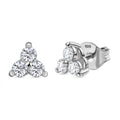 LUXURIANT SI Labor Diamant Ohrringe, 925 Silber rhodiniert - 0,50 ct.