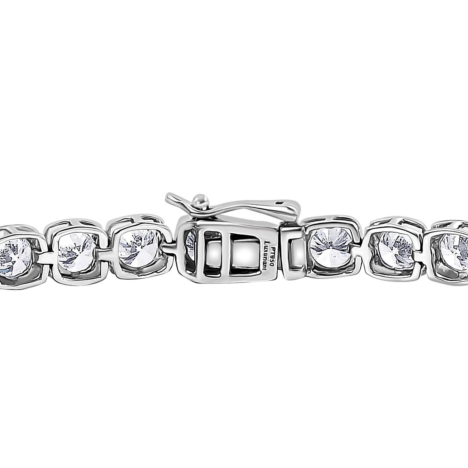 LUXURIANT DIAMOND - Lab Grown Diamant VS-EF SGL zertifiziert Armband ca. 19 cm 950 Platin ca. 10.00 ct