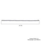LUXURIANT DIAMOND - Lab Grown Diamant VS-EF SGL zertifiziert Armband ca. 19 cm 950 Platin ca. 10.00 ct